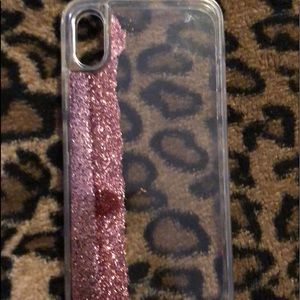iphone x glitter case